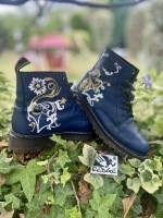 Custom-chaussure-fleurs-Redge35
