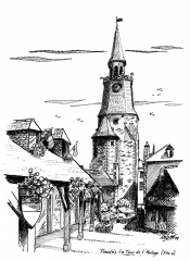 La-tour-de-horloge-Dinan